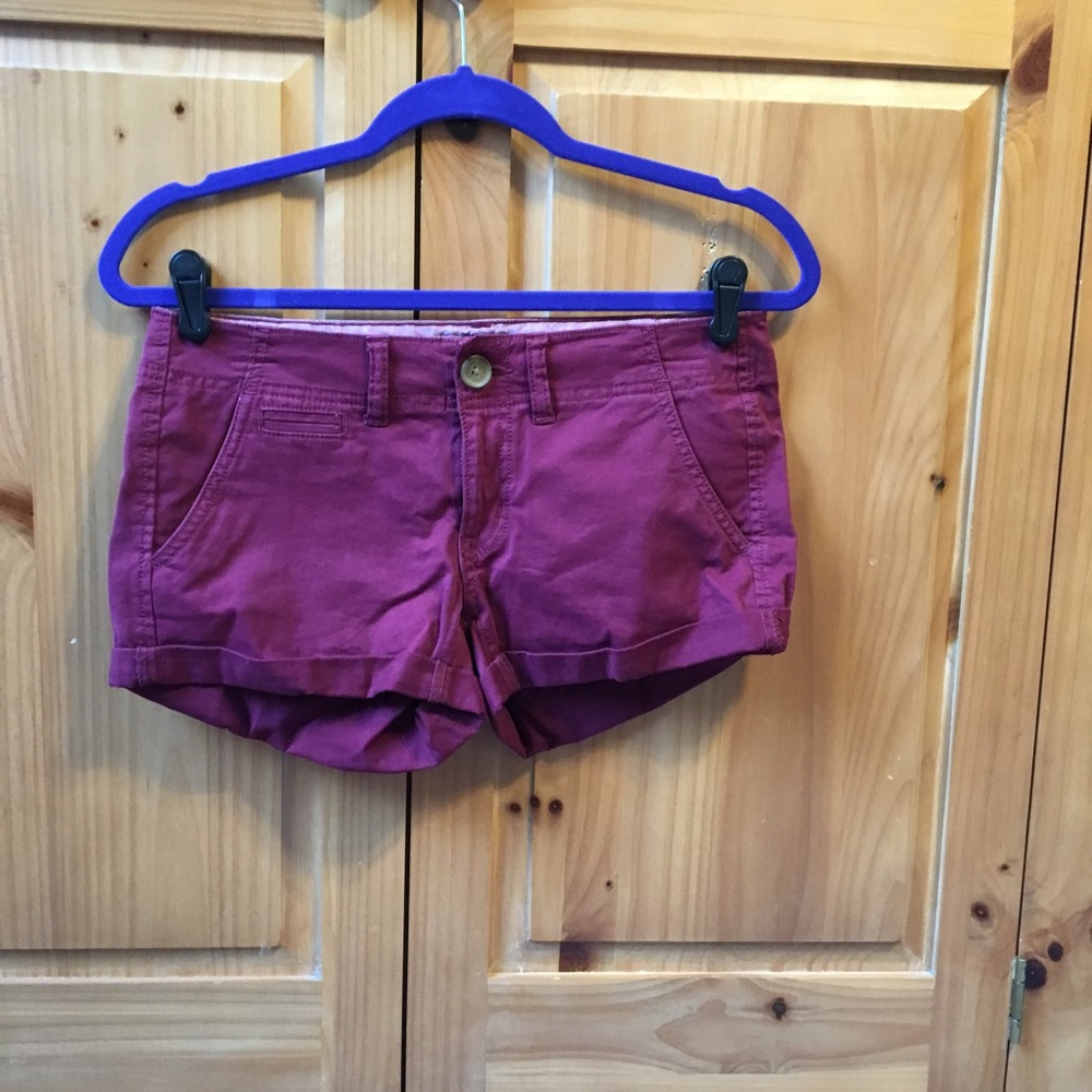 Maroon shorts